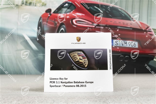 Navigation software update, Europe PCM 3.1 REAL TIME TRAFFIC