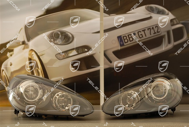 Xenon headlights, aut. dynamic headlight height adjustment, SportDesign Package, BLACK inside panel, set (L+R)