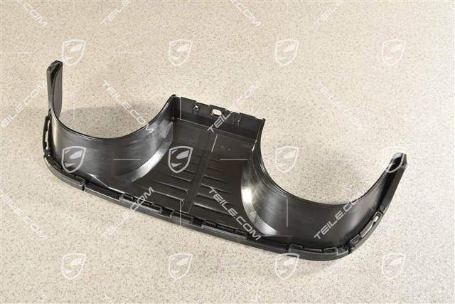 C2 / C2S / C4 / C4S / GTS, Rear bumper fascia, matt black sports exhaust system