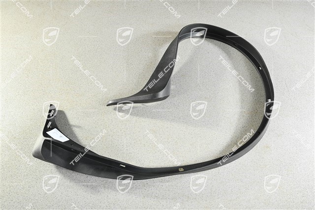 Front chin spoiler with mounting hardware