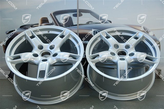 18" Boxster S Felgensatz, 8J x 18 x ET 57 + 9J x 18 x ET 43