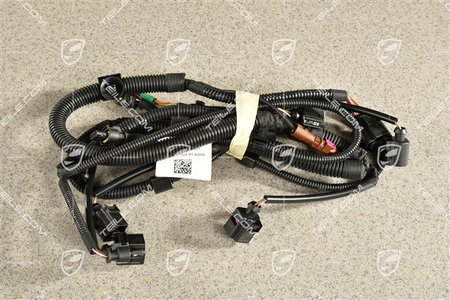 Wiring harness, bumper rear, ParkAssist and Real Top View