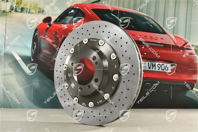 PCCB ceramic brake disc, slightly damaged, L