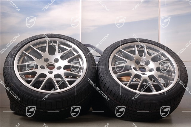 20-inch RS Spyder winter wheel set, wheels: 9,5J x 20 ET65 + 10,5J x 20 ET65 + Continental winter tyres 255/40 R20 + 285/35 R20, without TPM sensors