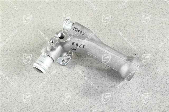 GT3, Króciec / flansza układu chłodzenia