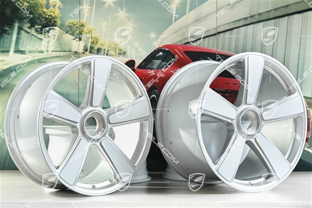 20+21" komplet felg, Sport Classic, felgi przednie 9,5J x 20 ET44 + felgi tylne 12J x 21 ET70