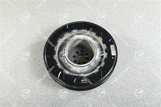 3,0 TDI, Crankshaft pulley, vibration damper
