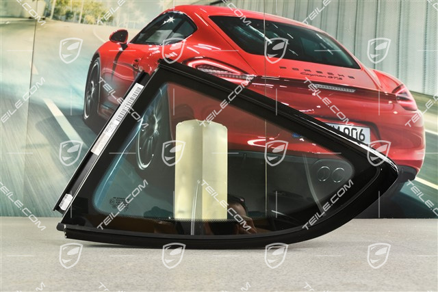 Rear window, black, GTS/GT4, L