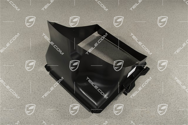 Air duct, behind intercooler, 2,9L 243/324kW, L