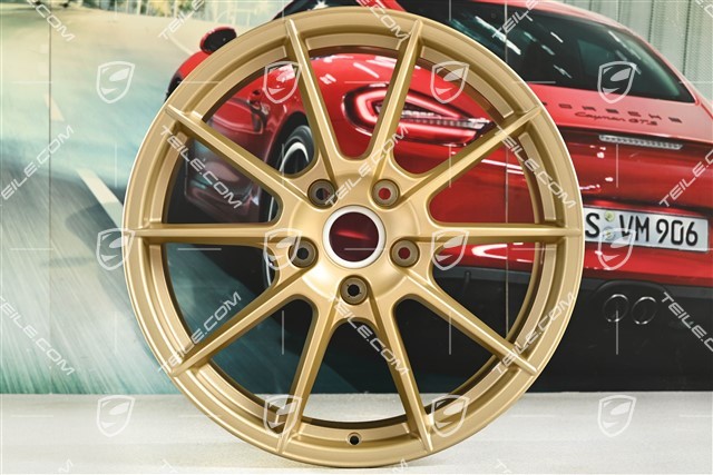 20" Spyder wheel rim, 8.5J x 20 ET57, aurum satin matt
