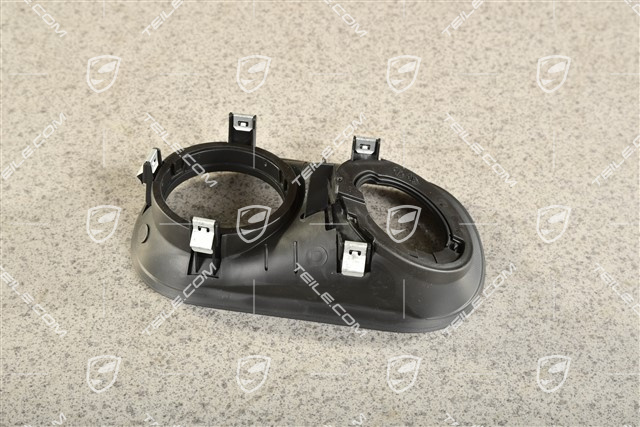 Dashboard trim / moulding, Starter Ignition / light switch cover trim, Black
