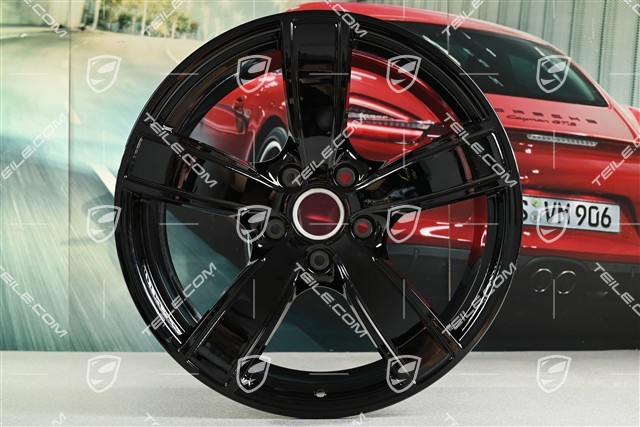 20" Felga Carrera Sport, 10,5J x 20 ET47, czarny wysoki połysk
