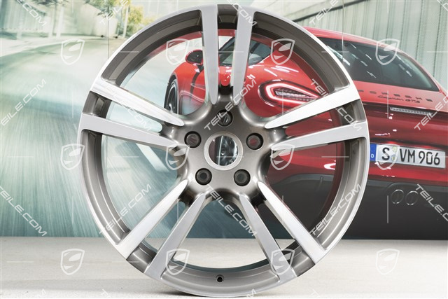 21-inch "911 Turbo Design" wheel, 10J x 21 ET50, 1. edition (manufacturer: Alcoa USA)