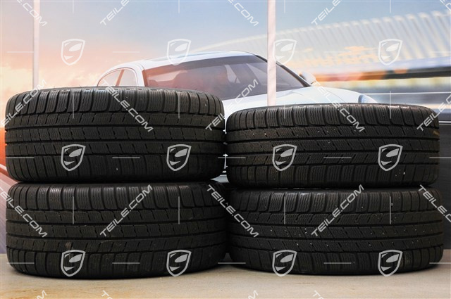 18-inch Boxster S II winter wheel set (with tyres), front wheels 8J x 18 ET57 + rear 9J x 18 ET43 + Michelin tyres 235/40 ZR18 + 255/40 ZR18