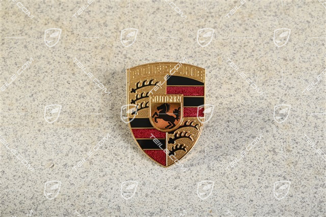 Porsche bonnet badge, crest (1973-1994)