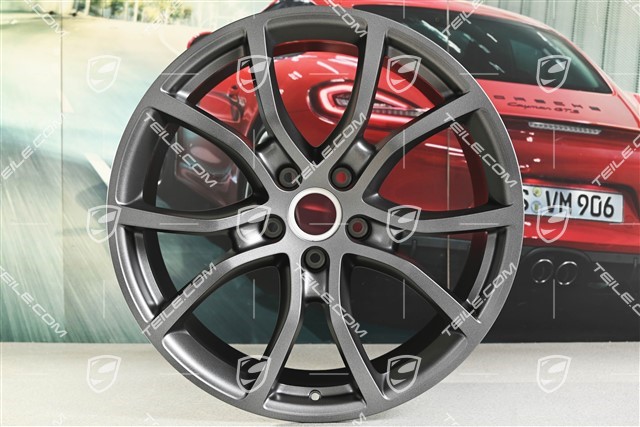 21" Felge Cayenne Exclusive Design, 11J x 21 ET49, vesuvgrau