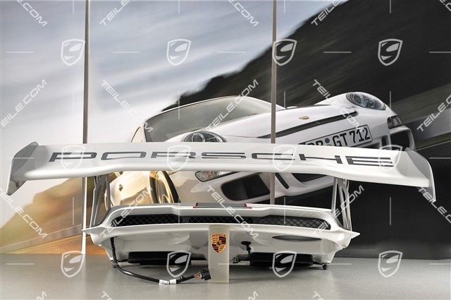 GT3 RS 4.0 Facelift 2012 rear spoiler, set (engine lid, wing, mountings)