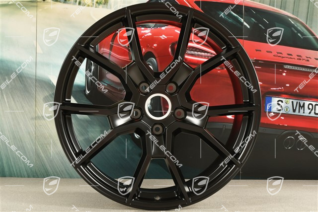 21" Felga Sport Turismo GTS / RS Spyder Design, 9,5J x 21 ET60, czarny satynowy mat