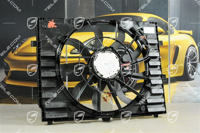 Air duct with fan, 3.0L 245KW / 3.6L 220KW