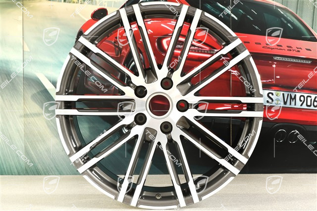 21" Felga Turbo III, facelift, 10J x 21 ET50, Titanium