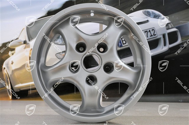 16-inch alloy wheel, rear, 9J x 16 ET70