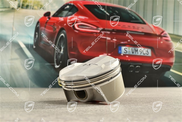 Engine Piston 1pcs. with set of piston rings and circlips, 3.4L, 524-530G