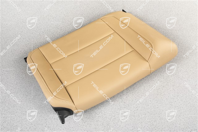 Notsitzrückenlehne / Rücksitz / Rückenlehne, Hinten, Leder, Luxorbeige, Coupe, L