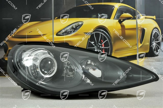 Xenon Scheinwerfer, Bi-Xenon, Turbo, schwarz, R