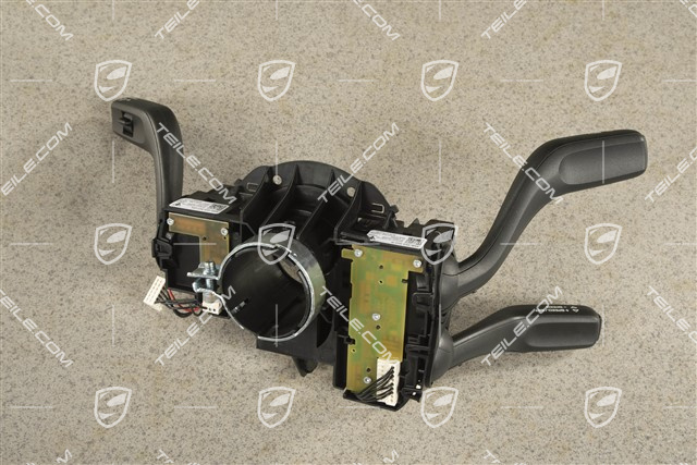 Steering column switch with cruise control with speed limiter and headlight cleaning system, without voice control