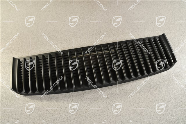 Ventilation grille / rear lid, black matt