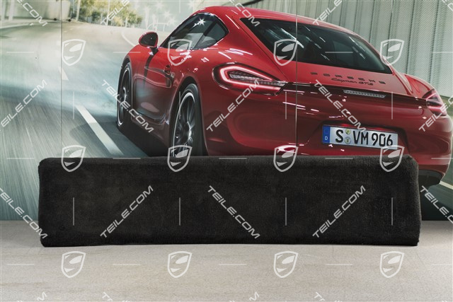 Verkleidung, hinten, Schwarz, Coupe