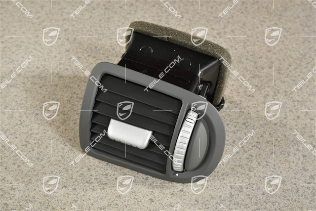 Dashboard side vent Stone Grey, R