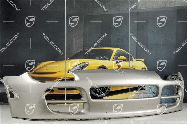 Zderzak przedni, V6 / S, ze spryskiwaczami - bez otworów na czujniki parkowania