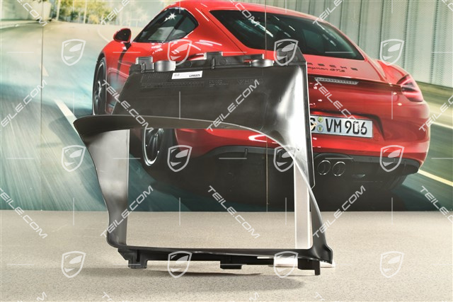 Air guide / duct, lateral, Turbo, L