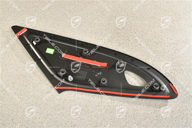 Spyder cover for rear lid mounting, L
