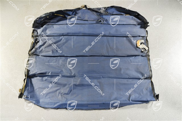Dachverkleidung, coupé ohne Schiebedach, Kunstleder, nachtblau