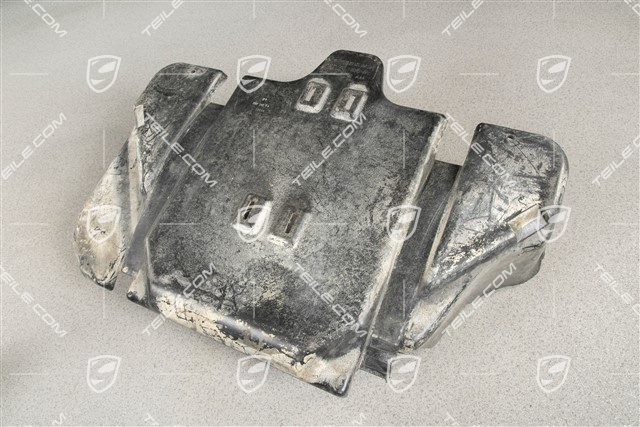 Protective plate for fuel tank, lower part, C2/C2S, RHD