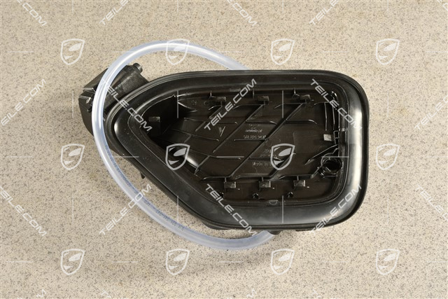 Filler flap module w/o Charging socket, manual, L