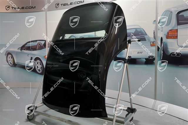 Hardtop komplett, lackiert, Basaltschwarz Metallic