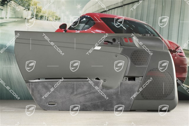 Türverkleidung, ASK Klangpaket, Kunstleder, Steingrau, L