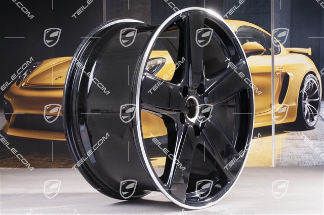21-inch wheel Cayenne Sport Classic, 10J x 21 ET50, Jet Black Metallic