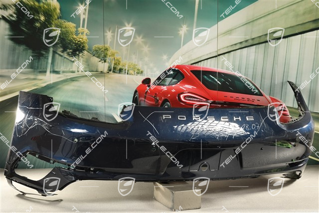 Turbo Facelift, Rear bumper lining, Park assist, reversing camera system USA