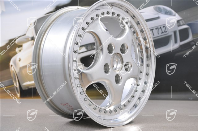 18" Felge, Turbo 3.6, 8J x 18 ET52, Speedline, poliert