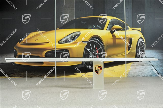 Listwa boczna przednia szyby, pakiet aluminium, chrom, R Listwa boczna przednia szyby, pakiet aluminium, chrom, R