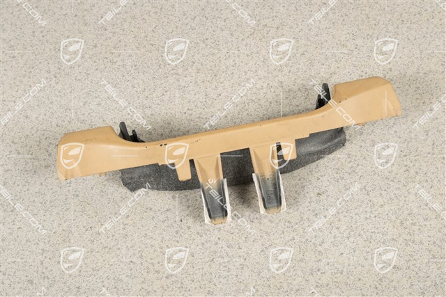 Cover / steering wheel, Leather, Sand beige