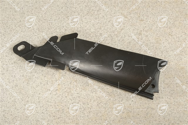 Air duct for wheel housing, L