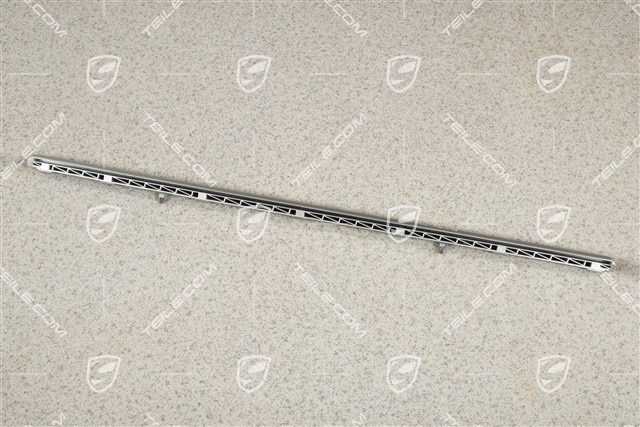 Dashboard trim, Arctic silver, Passenger side