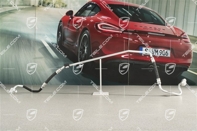 Spyder,Przewód klimatyzacji, przód, pomiędzy chłodnice L i R
