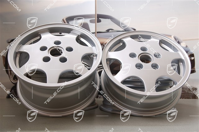 16" Komplet felg Design 90, przednie 6J x 16 ET52,3 + tylne 8J x 16 ET52,3