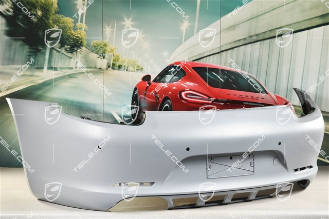 Rear bumper, C4/C4S, with ParkAssist